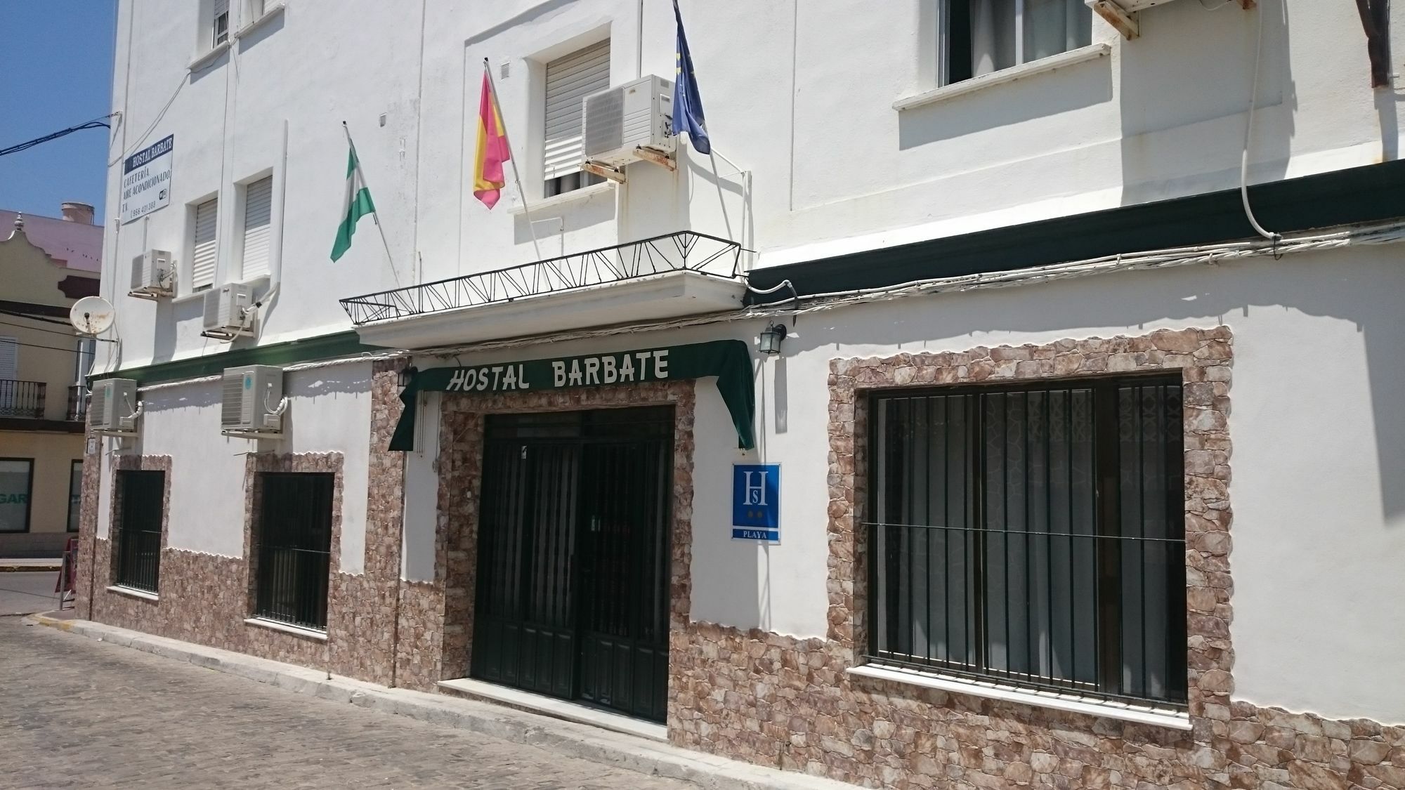 Hostal Барбате Екстер'єр фото