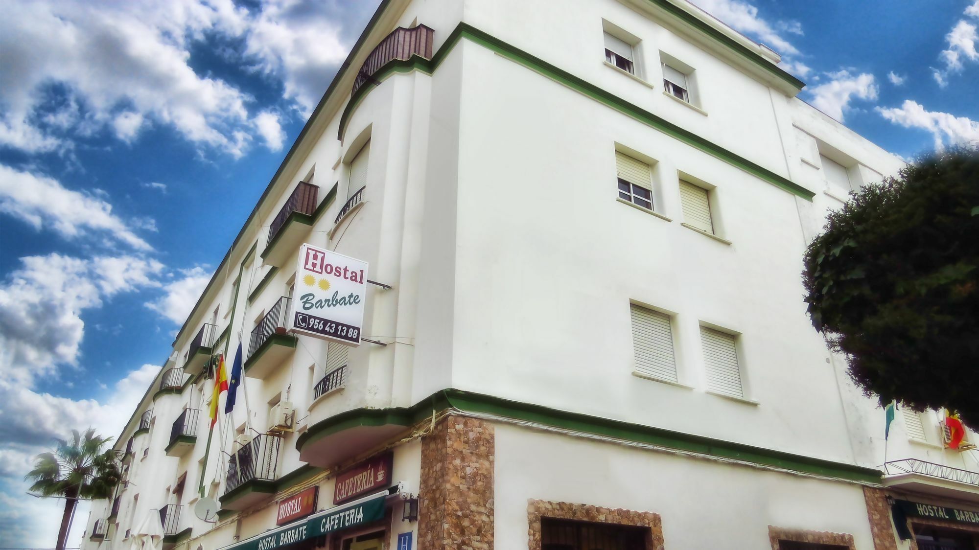Hostal Барбате Екстер'єр фото